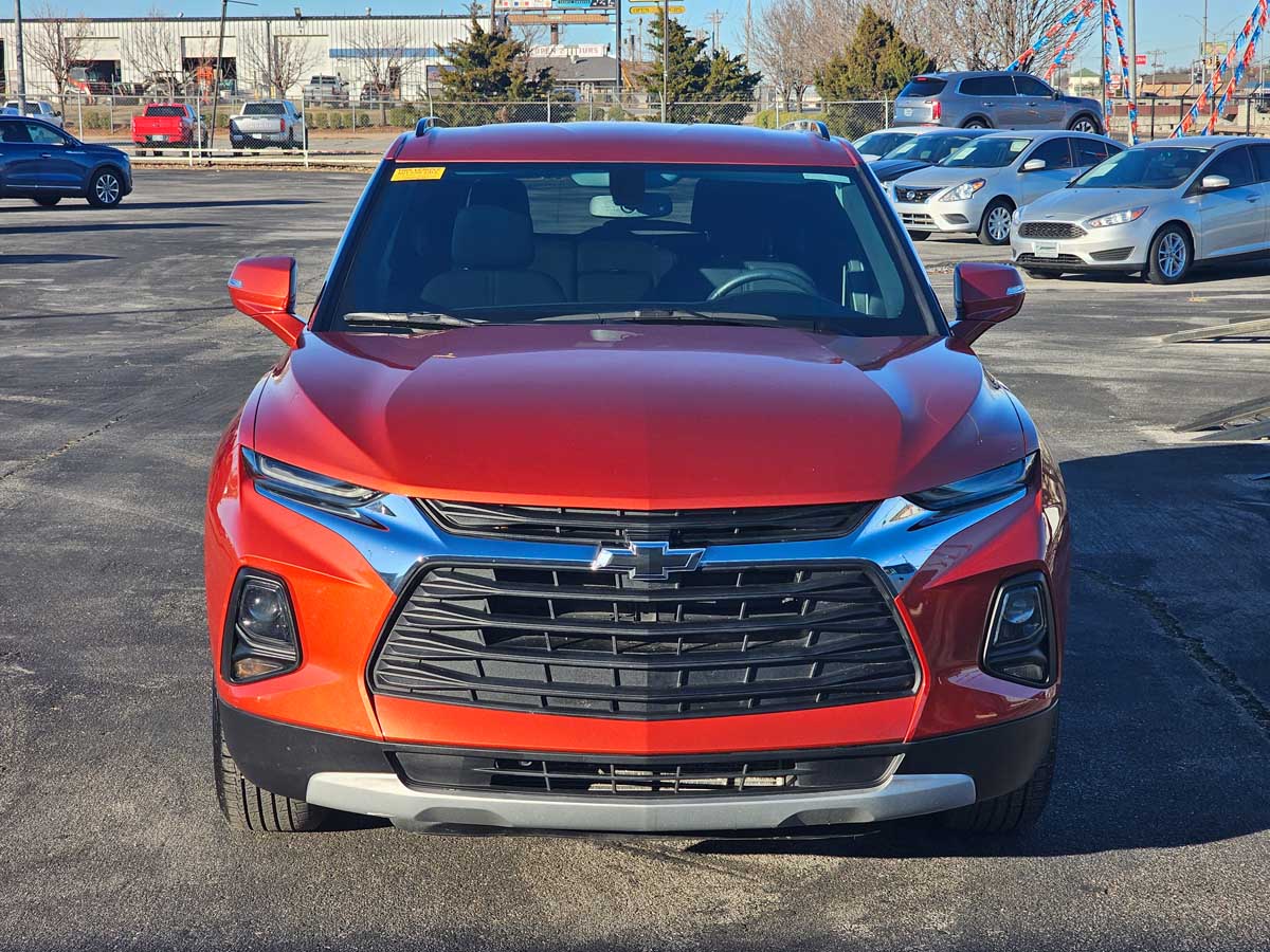 578854R1 2021 Chevy Blazer 1LT Orange front 2 | Integrity Auto Finance