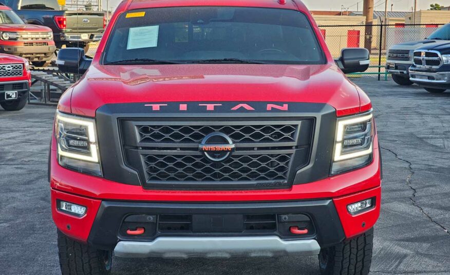 2021 Nissan Titan Pro-4x 4WD – Stock # 526820