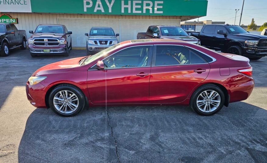 2015 Toyota Camry SE – Stock # 912781