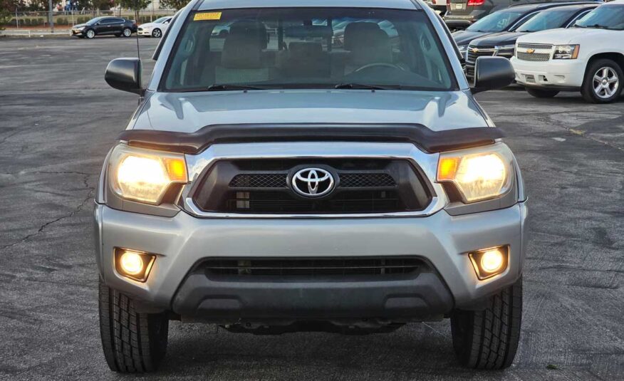 2014 Toyota Tacoma SR5 4WD Silver – Stock # 067802