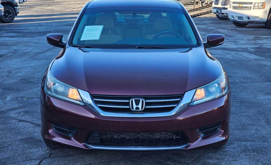 2015 Honda Accord LX Maroon – Stock # 238402