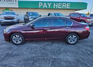 2015 Honda Accord LX Maroon – Stock # 238402