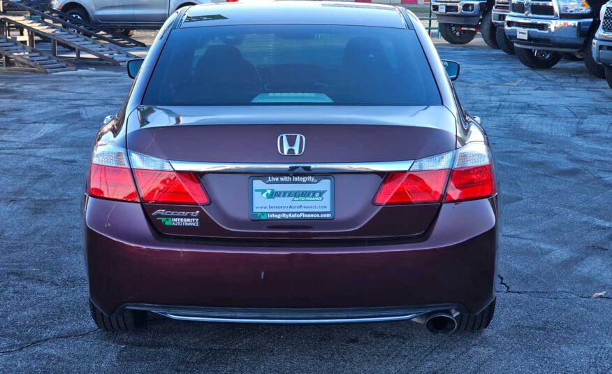 2015 Honda Accord LX Maroon – Stock # 238402