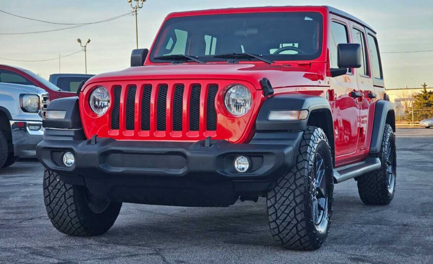 2021 Jeep Wrangler Unlimited Sport 4WD – Stock # 574260