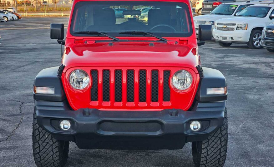 2021 Jeep Wrangler Unlimited Sport 4WD – Stock # 574260