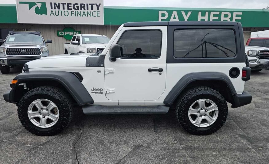 2019 Jeep Wrangler Sport S 4WD – Stock # 646104