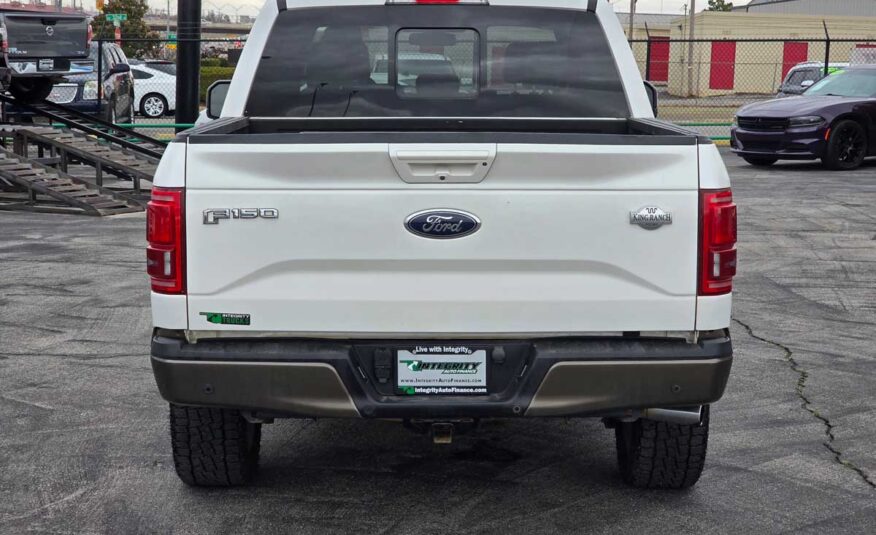 2015 Ford F-150 King Ranch 4WD – Stock # B47699T